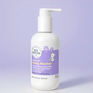 Lait hydratant bio et naturel pour le corps de bébé