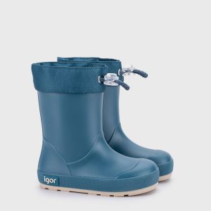 BOTTES DE PLUIE COULEUR PETRELOE REFERMABLE BAREFOOT IGOR