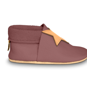 CHAUSSON PREMIER PAS EN CUIR SOUPLE NENS MANFAKTUR